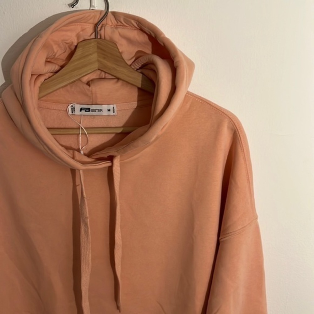 FB Sister Oversized Men Hooded Sweatshirt